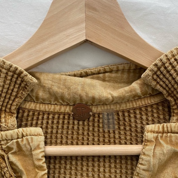 Free People FP One Scout Jacket in Fawn Rare No Longer Sold - Picture 16 of 16